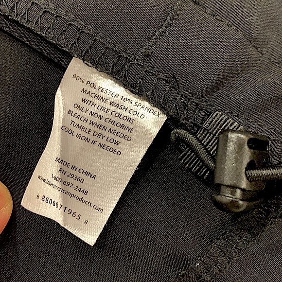 Mens Running Jacket Size Large Black Reflective Trim Lightweight Zip Hoodie - Picture 10 of 13